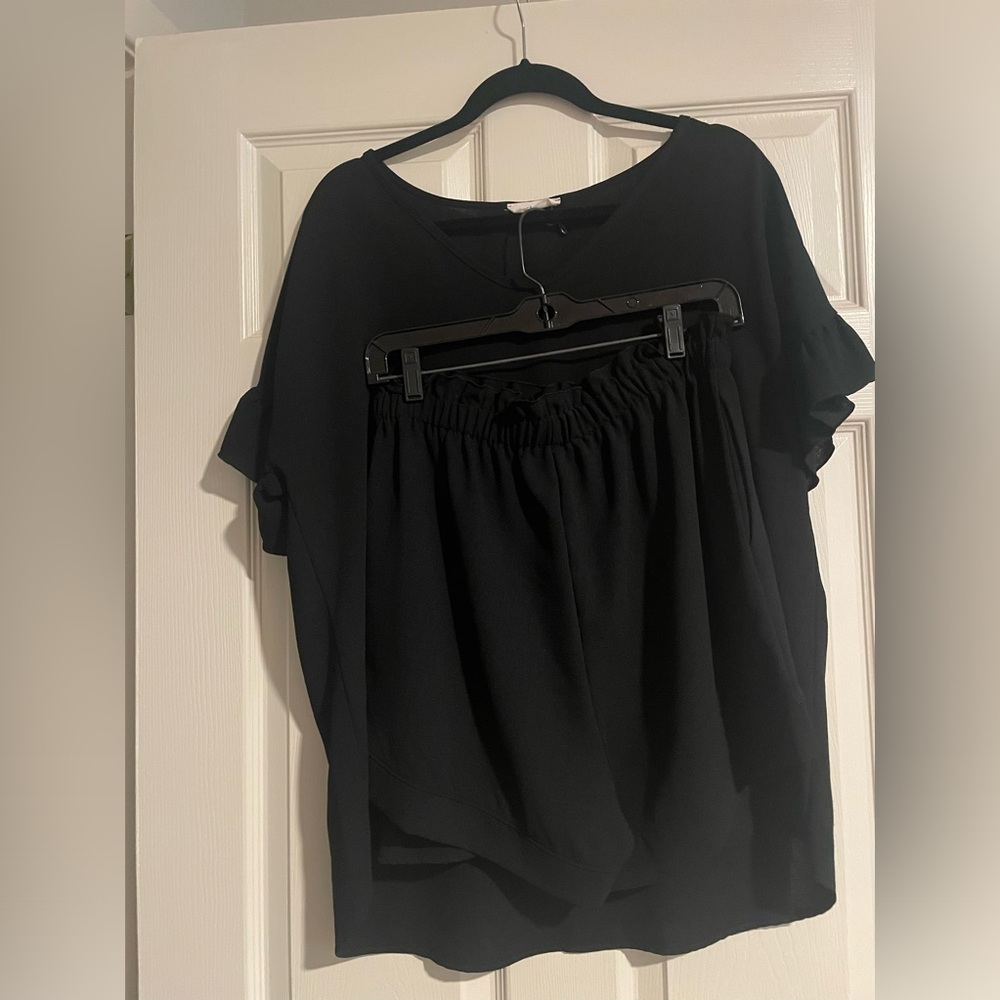 First Love BLOUSE only size L from boutique Buy separately OR a set with shorts